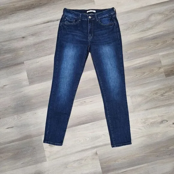 KanCan Estilo Jeans Stretch Skinny Dark Denim Women's Size 11/29 - Picture 13 of 13